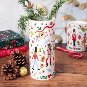 Rifle Paper Co. The Nutcracker Porcelain Christmas Vase